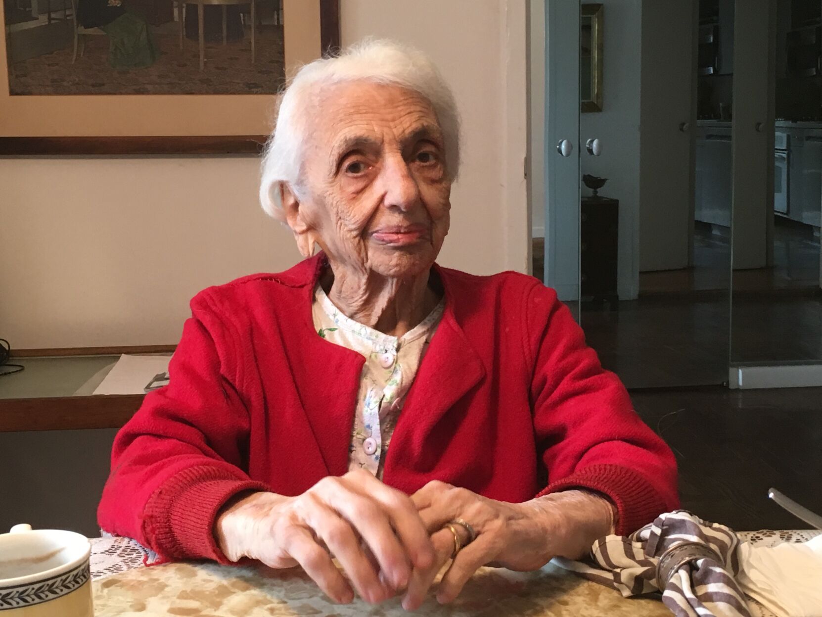 Lucille Warner in her NYC apartment at age 96.jpg (copy)